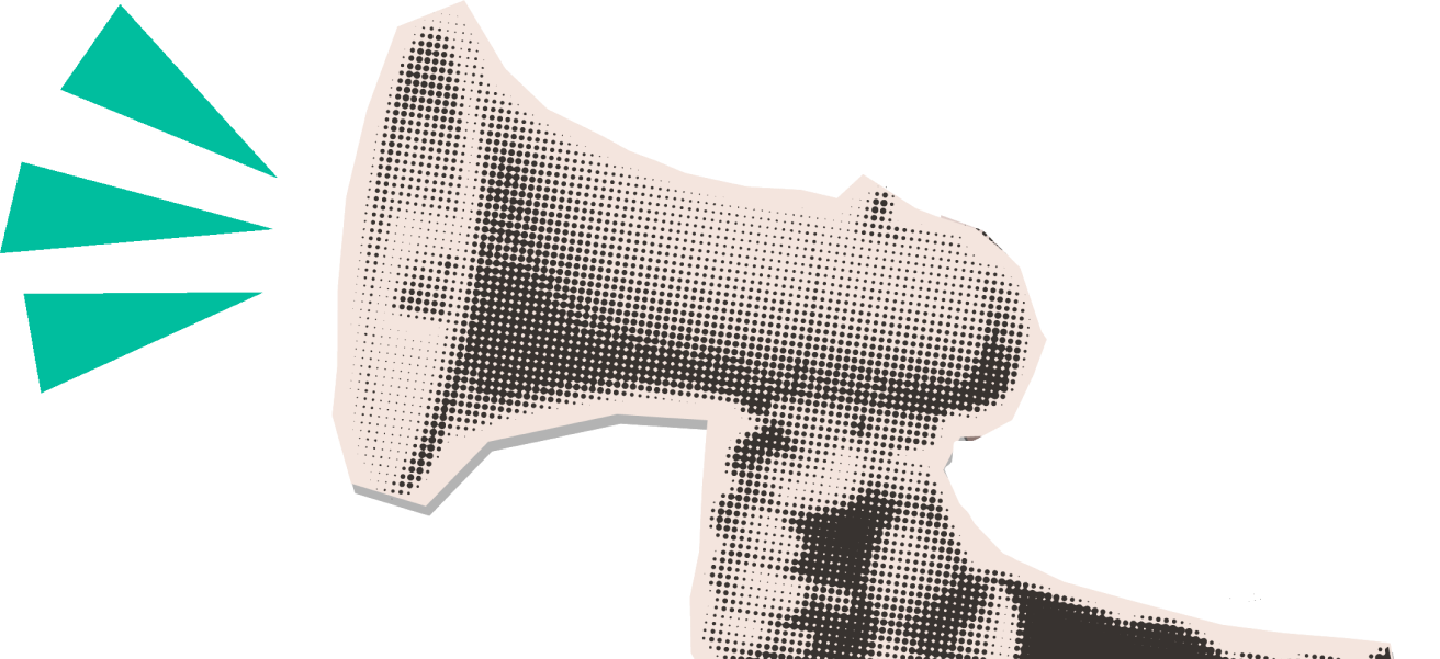 Megaphone representing SALURBAL news and announcements